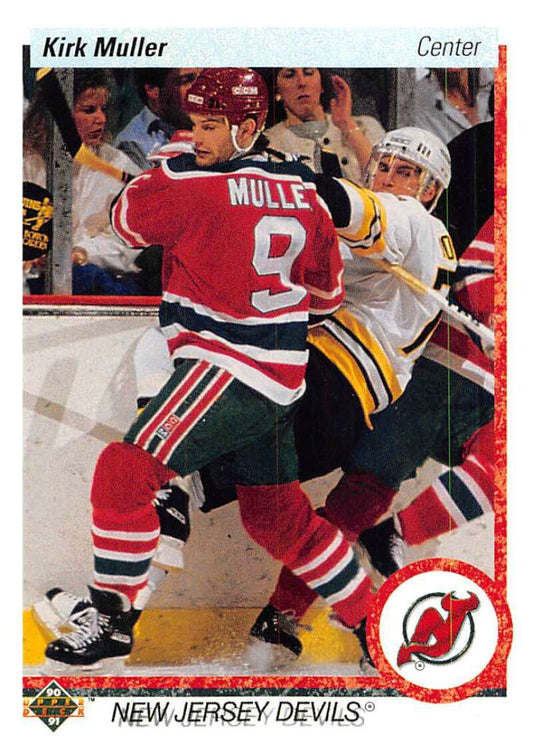 1990-91 Upper Deck Hockey  #267 Kirk Muller  New Jersey Devils  Image 1