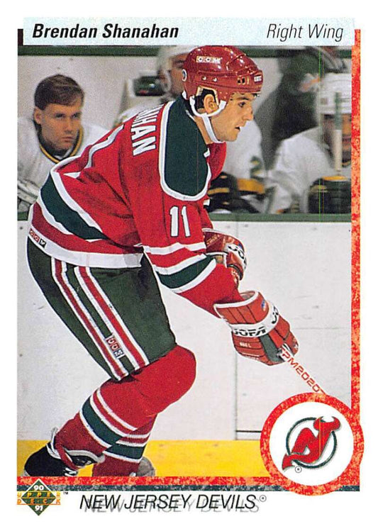 1990-91 Upper Deck Hockey  #269 Brendan Shanahan  New Jersey Devils  Image 1