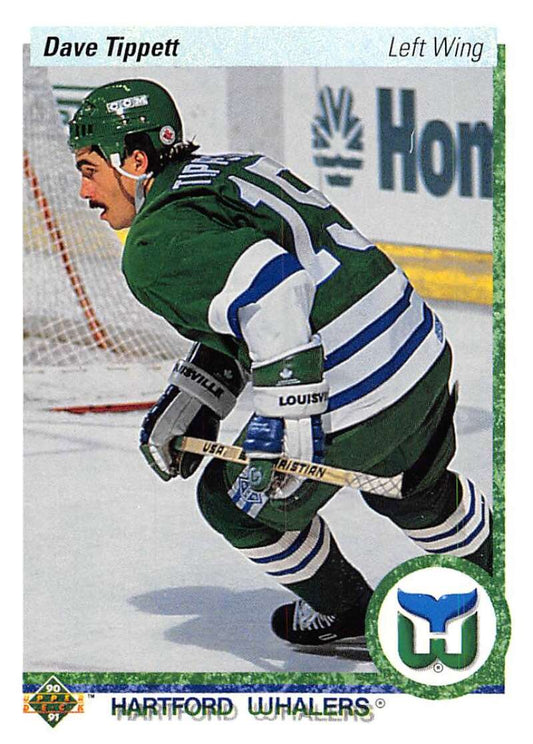 1990-91 Upper Deck Hockey  #270 Dave Tippett   Image 1