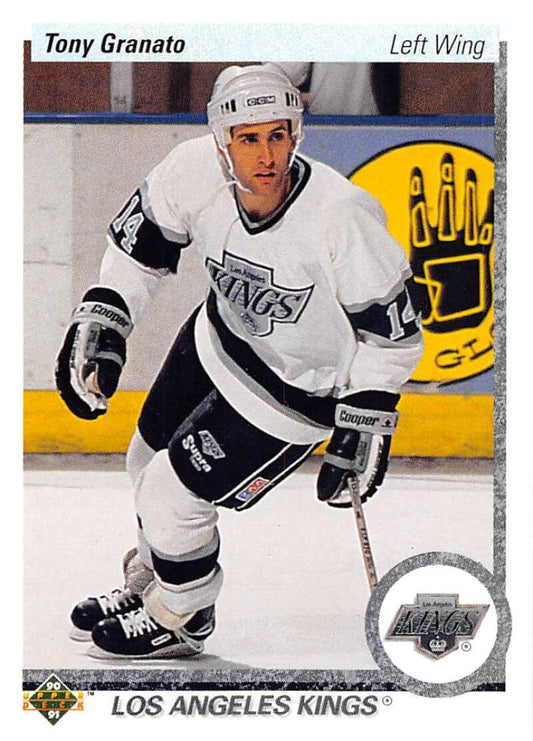 1990-91 Upper Deck Hockey  #272 Tony Granato  Los Angeles Kings  Image 1