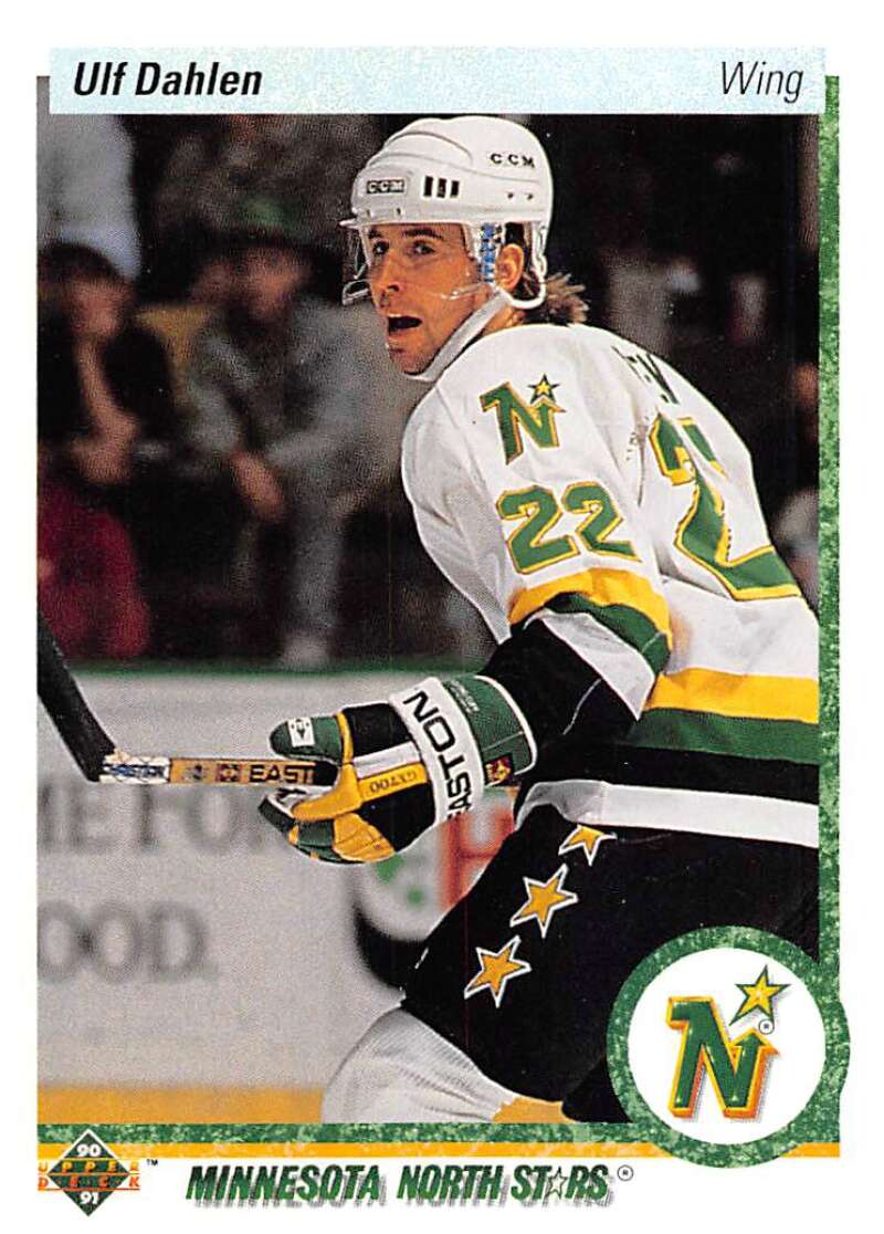 1990-91 Upper Deck Hockey #283 Ulf Dahlen Minnesota North Stars Image 1