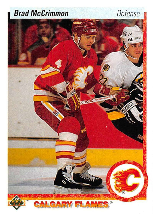1990-91 Upper Deck Hockey  #294 Brad McCrimmon   Image 1