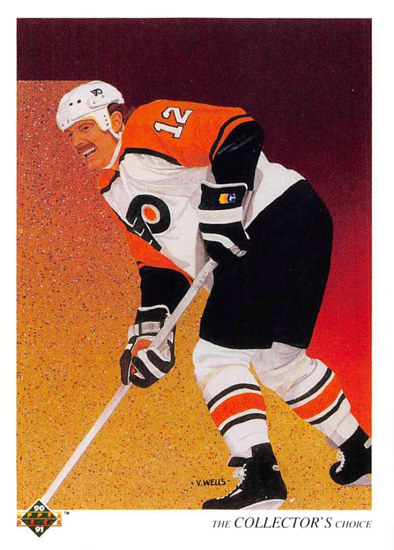 1990-91 Upper Deck Hockey #304 Tim Kerr Philadelphia Flyers Image 1