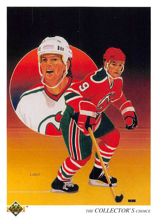 1990-91 Upper Deck Hockey  #311 Kirk Muller TC  New Jersey Devils  Image 1