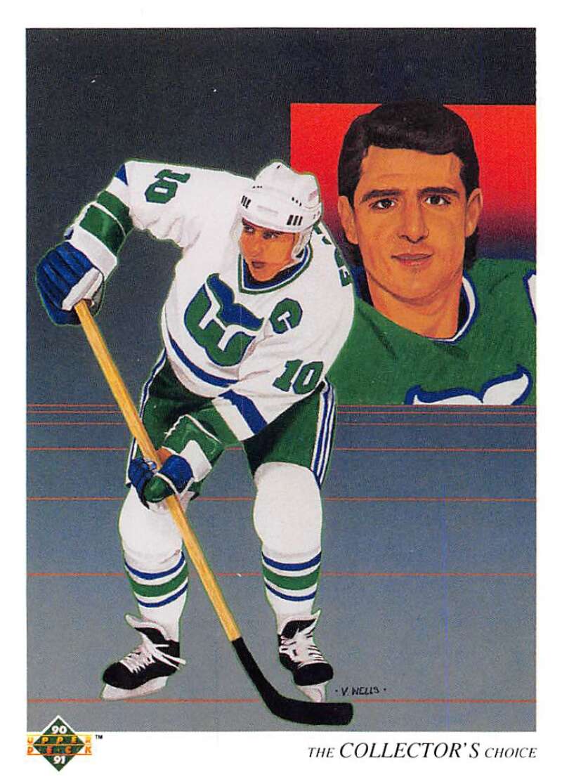 1990-91 Upper Deck Hockey #314 Ron Francis TC Hartford Whalers Image 1