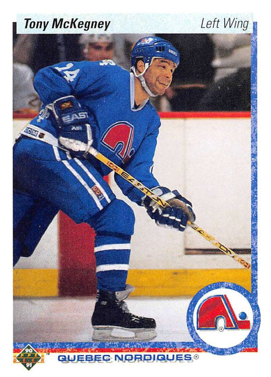 1990-91 Upper Deck Hockey  #340 Tony McKegney   Image 1