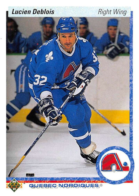1990-91 Upper Deck Hockey  #363 Lucien DeBlois   Image 1