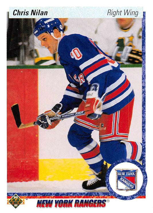 1990-91 Upper Deck Hockey  #368 Chris Nilan   Image 1