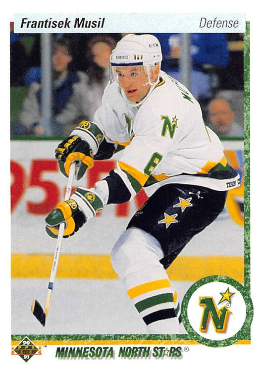 1990-91 Upper Deck Hockey  #383 Frank Musil   Image 1
