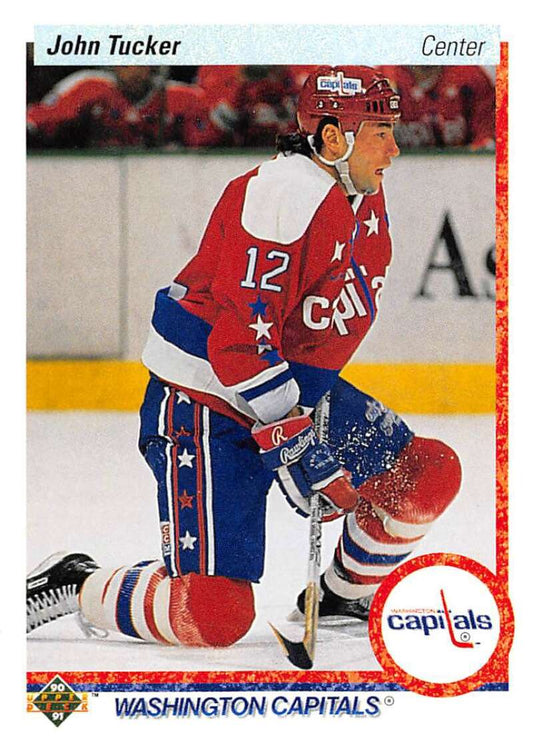 1990-91 Upper Deck Hockey  #387 John Tucker   Image 1