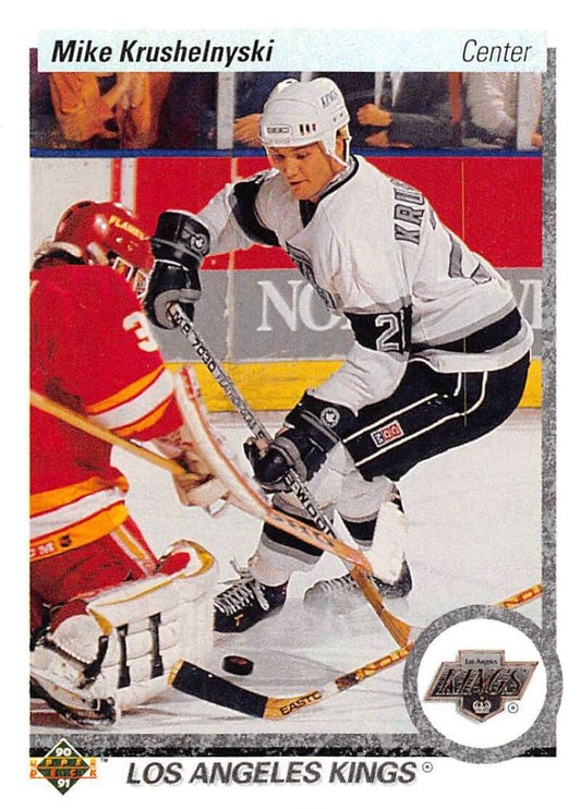 1990-91 Upper Deck Hockey  #394 Mike Krushelnyski   Image 1