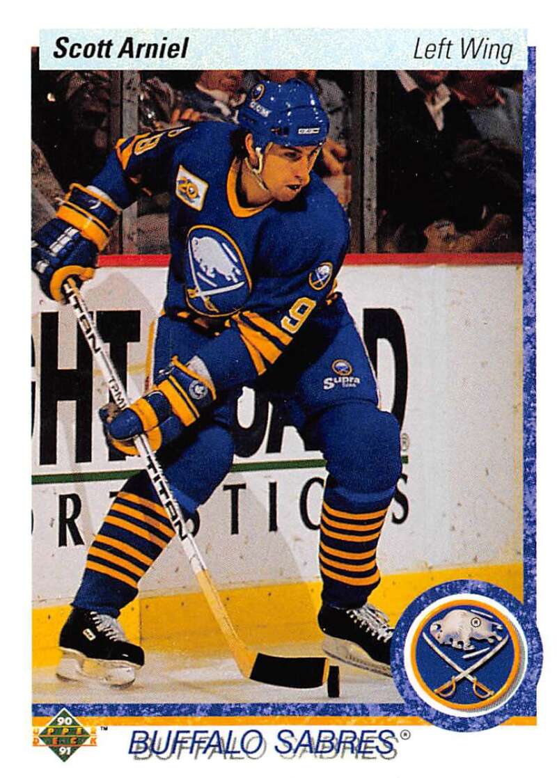 1990-91 Upper Deck Hockey #397 Scott Arniel Image 1
