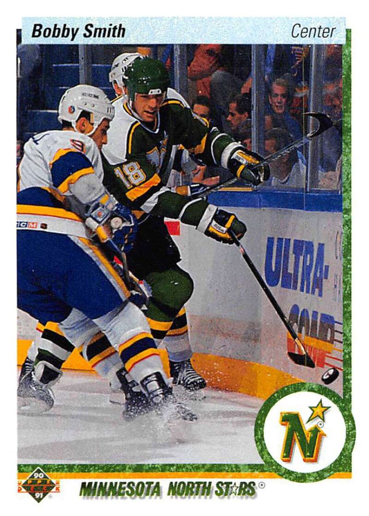 1990-91 Upper Deck Hockey  #406 Bobby Smith   Image 1