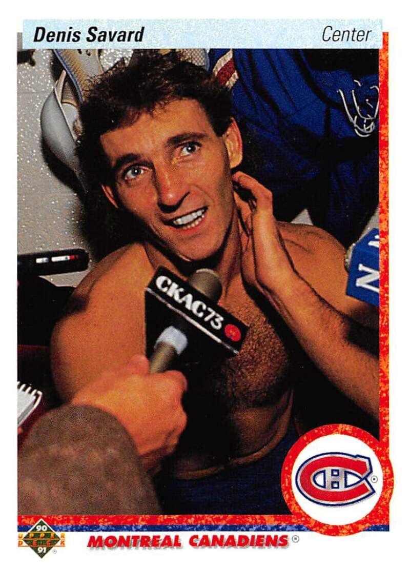 1990-91 Upper Deck Hockey #426 Denis Savard Image 1