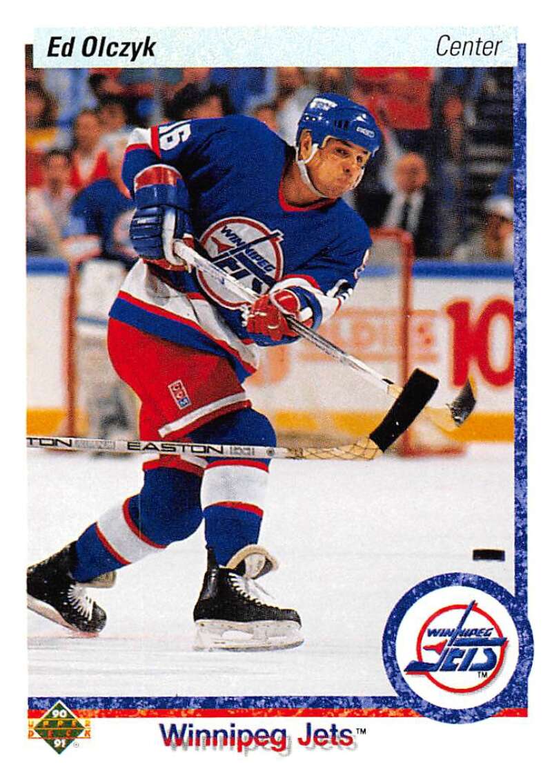 1990-91 Upper Deck Hockey #431 Ed Olczyk Image 1