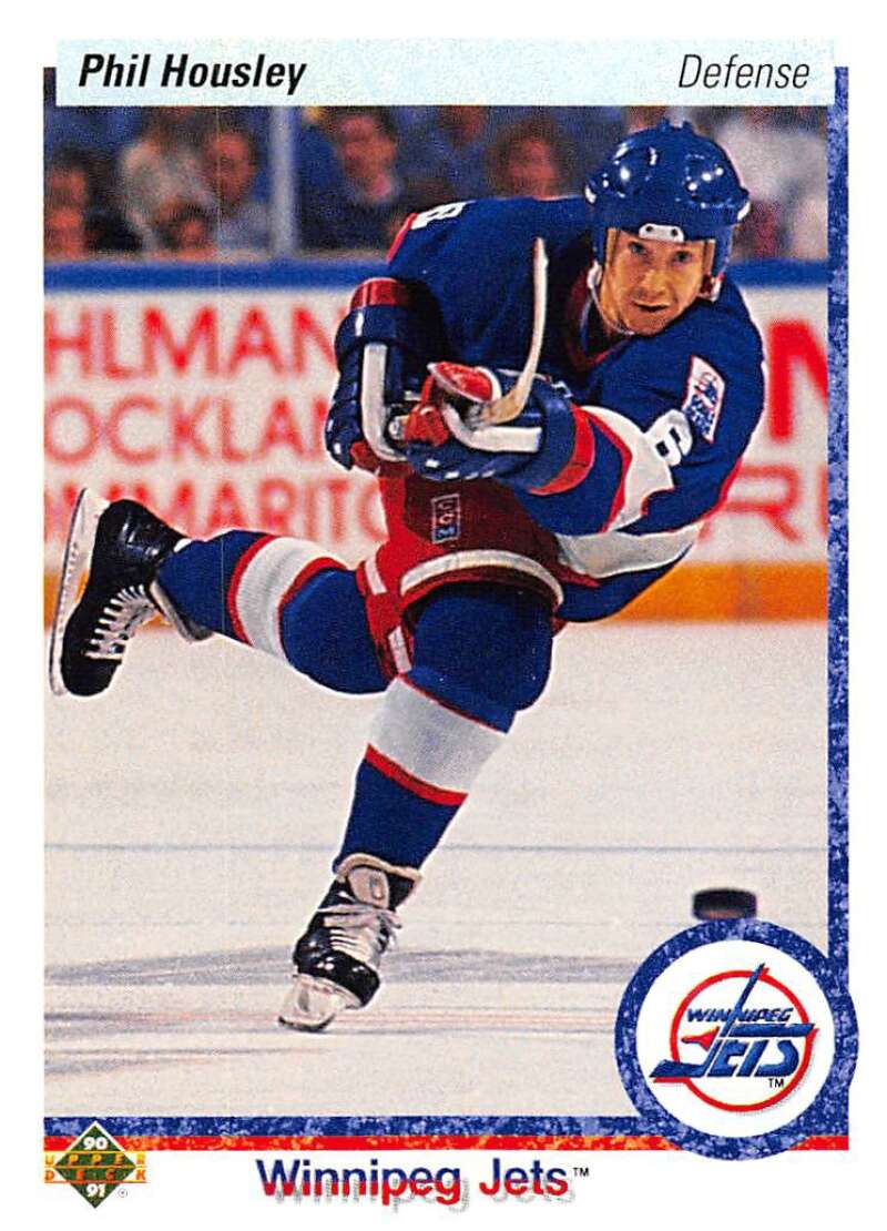 1990-91 Upper Deck Hockey #435 Phil Housley Buffalo Sabres Image 1