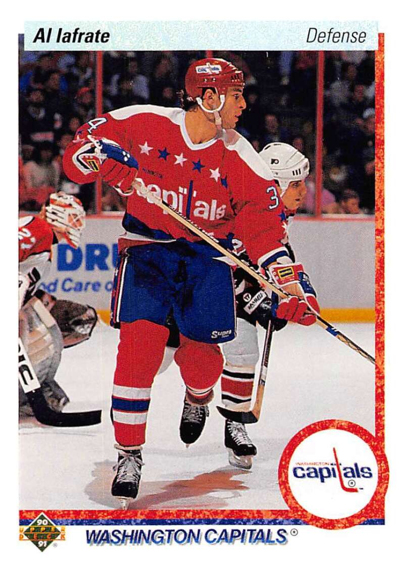 1990-91 Upper Deck Hockey #539 Al Iafrate Image 1