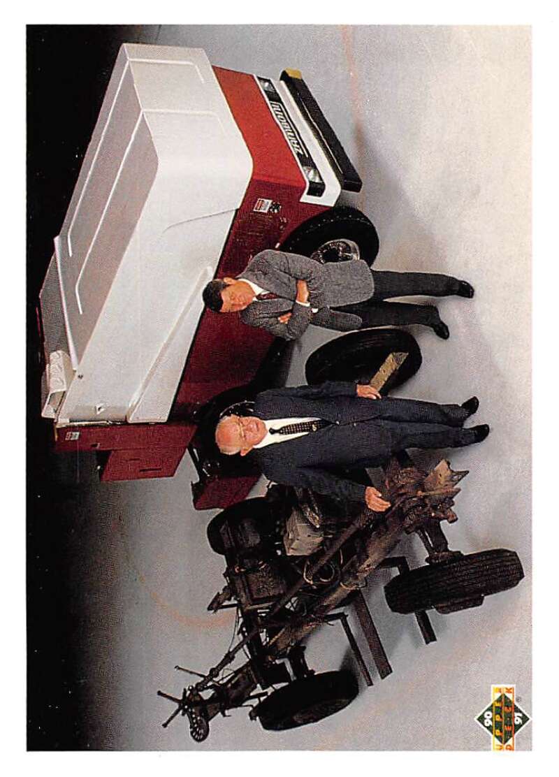 1990-91 Upper Deck Hockey #549 Zamboni Machine Image 1