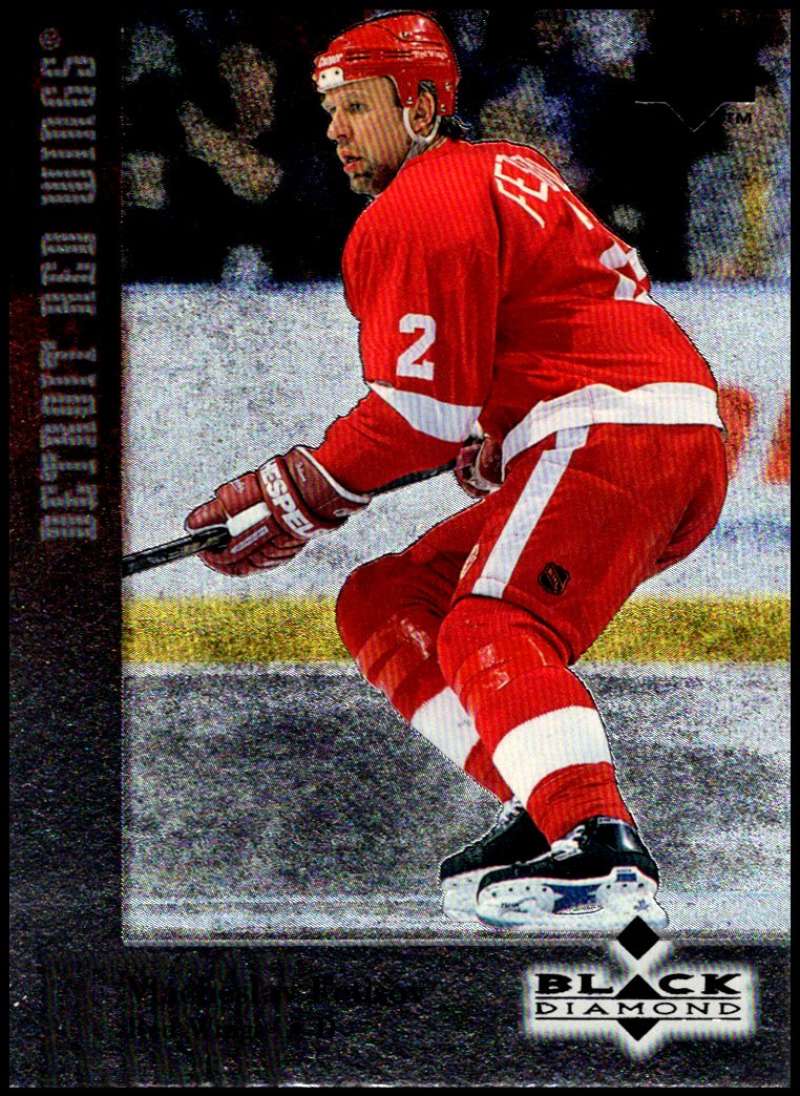 1996-97 Black Diamond #2 Slava Fetisov Detroit Red Wings V90056 Image 1