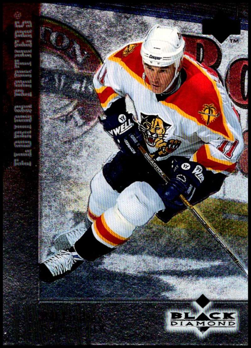 1996-97 Black Diamond #11 Bill Lindsay Florida Panthers V90065 Image 1