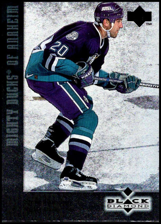 1996-97 Black Diamond #20 Steve Rucchin  Anaheim Ducks  V90074 Image 1