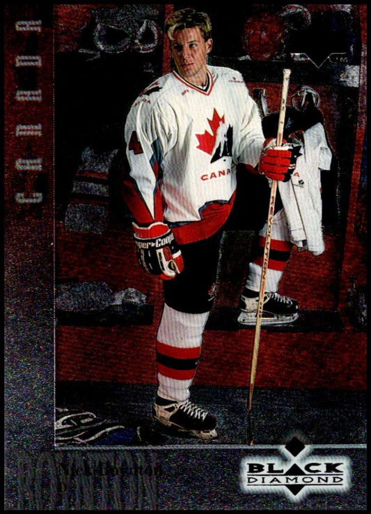 1996-97 Black Diamond #22 Nick Boynton  RC Rookie Team Canada  V90076 Image 1