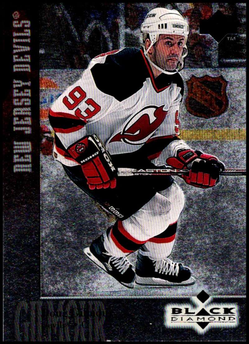 1996-97 Black Diamond #28 Doug Gilmour New Jersey Devils V90082 Image 1