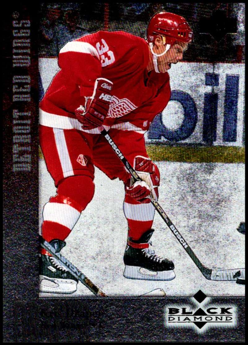 1996-97 Black Diamond #33 Kris Draper Detroit Red Wings V90087 Image 1