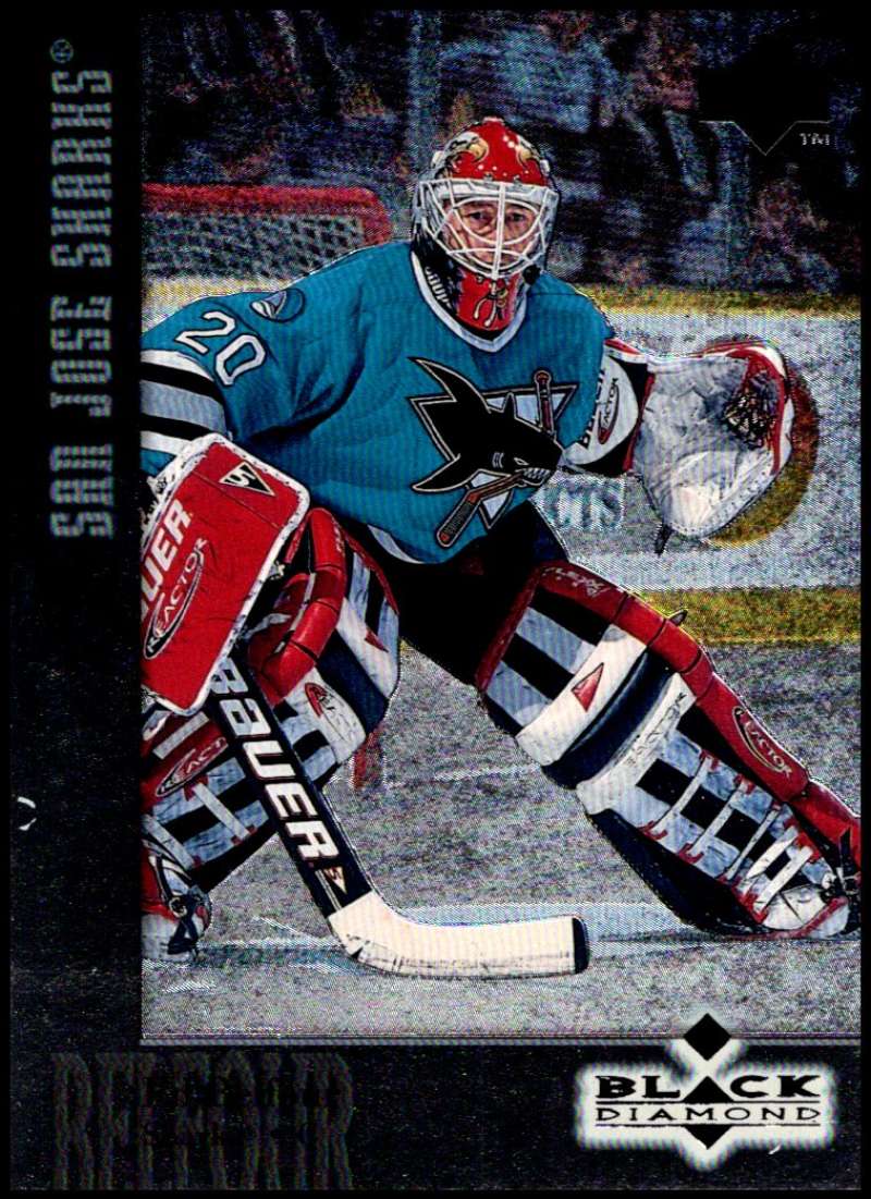 1996-97 Black Diamond #34 Ed Belfour San Jose Sharks V90088 Image 1