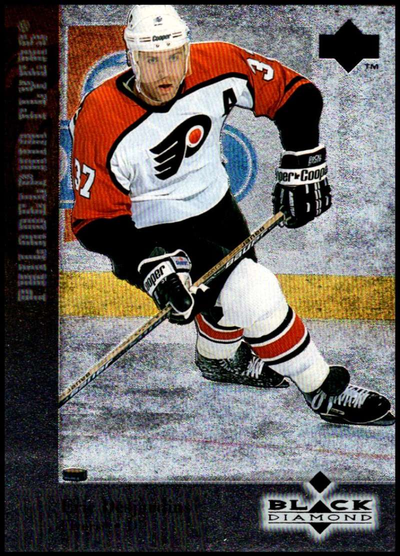 1996-97 Black Diamond #37 Eric Desjardins Philadelphia Flyers V90091 Image 1