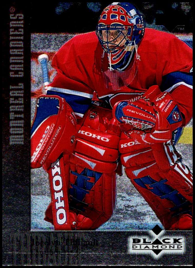 1996-97 Black Diamond #41 Jocelyn Thibault Montreal Canadiens V90095 Image 1