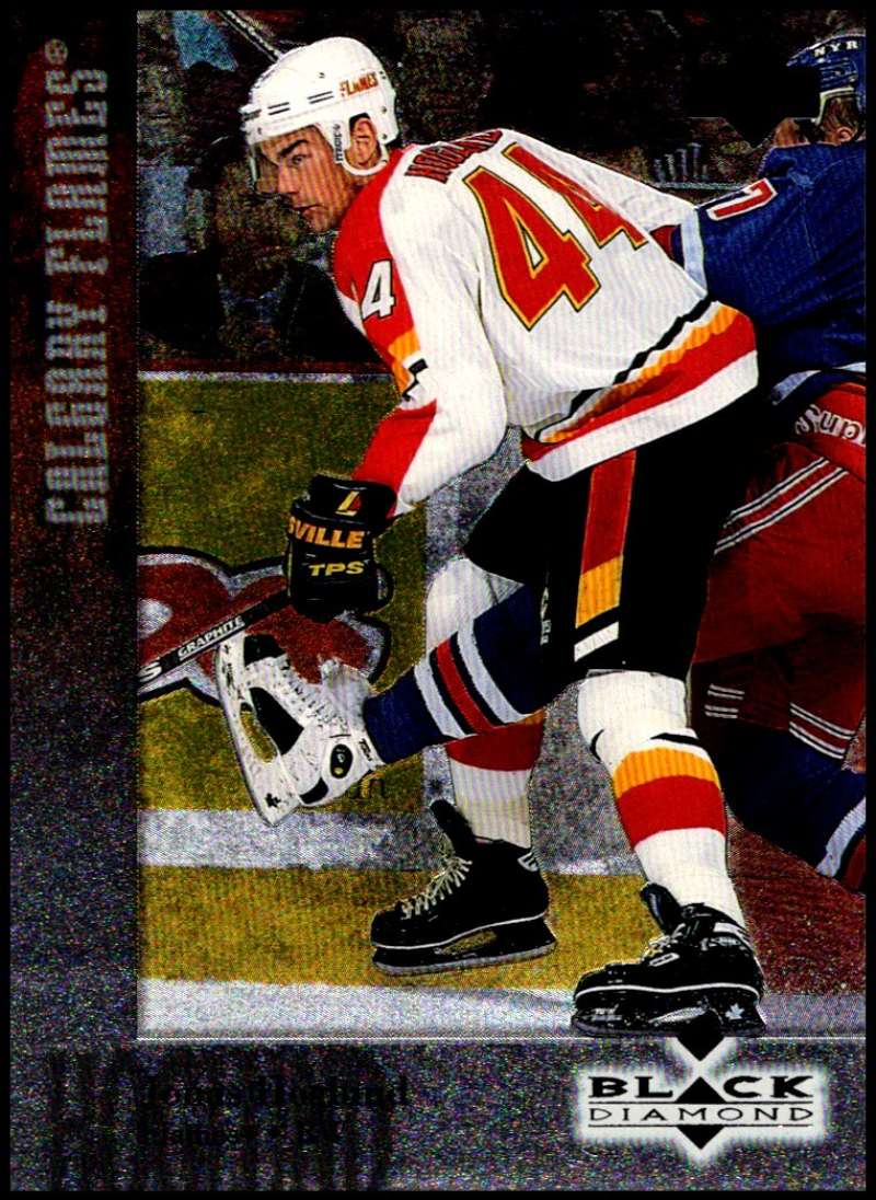1996-97 Black Diamond #44 Jonas Hoglund Calgary Flames V90098 Image 1
