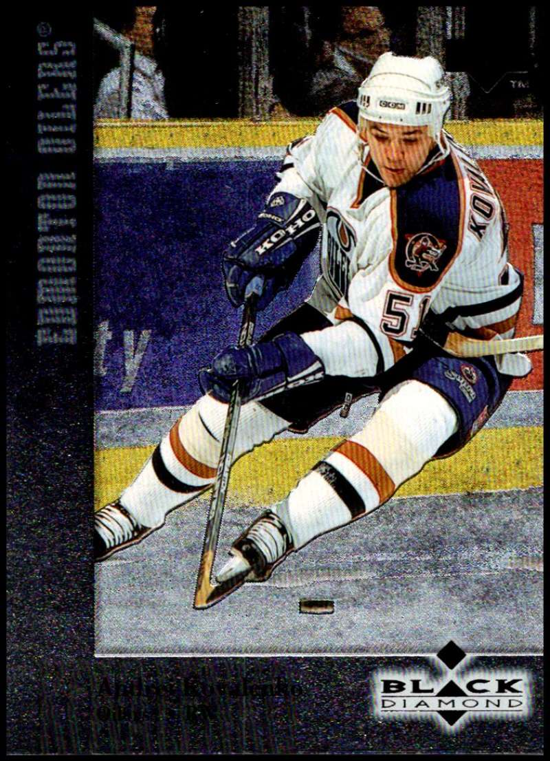1996-97 Black Diamond #51 Andrei Kovalenko Edmonton Oilers V90105 Image 1