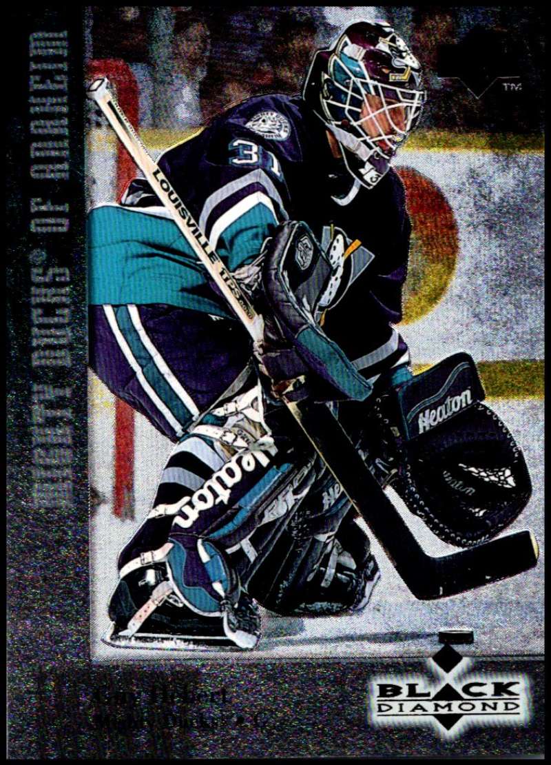 1996-97 Black Diamond #53 Guy Hebert Anaheim Ducks V90107 Image 1