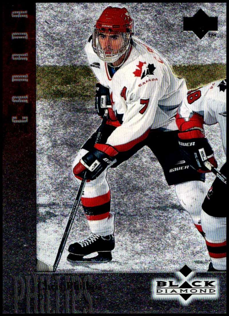 1996-97 Black Diamond #57 Chris Phillips Team Canada V90111 Image 1