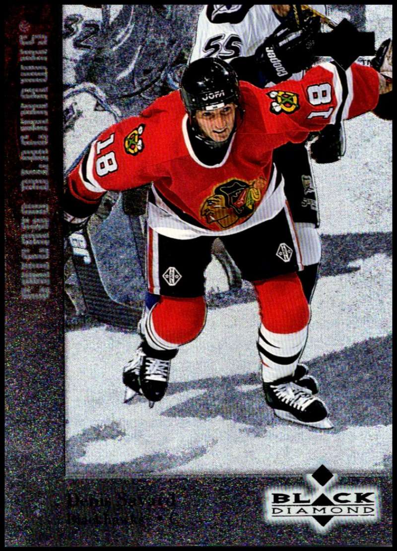 1996-97 Black Diamond #58 Denis Savard Chicago Blackhawks V90112 Image 1