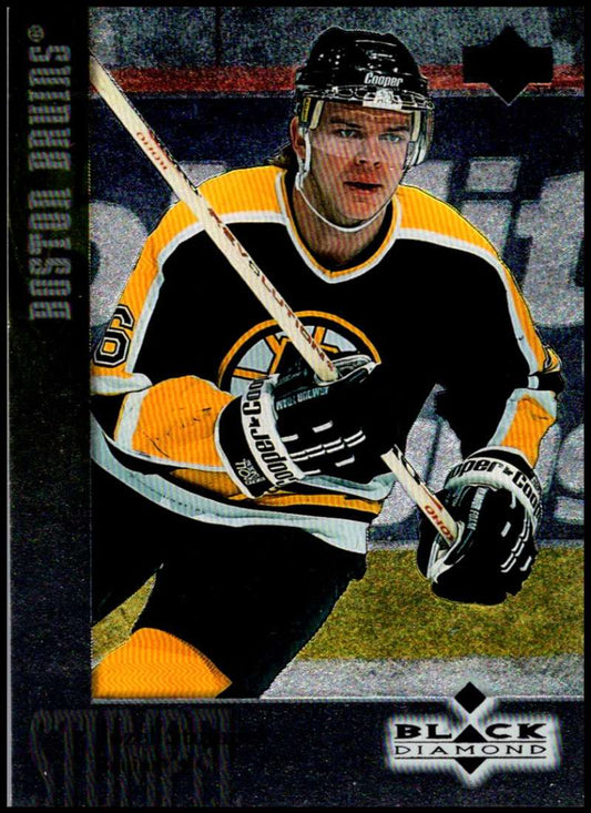 1996-97 Black Diamond #60 Jozef Stumpel  Boston Bruins  V90114 Image 1