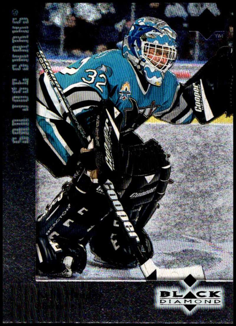 1996-97 Black Diamond #62 Kelly Hrudey San Jose Sharks V90116 Image 1