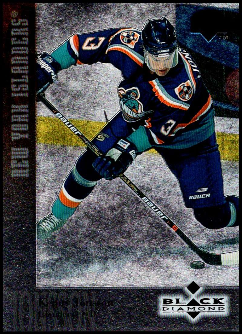 1996-97 Black Diamond #73 Kenny Jonsson New York Islanders V90127 Image 1