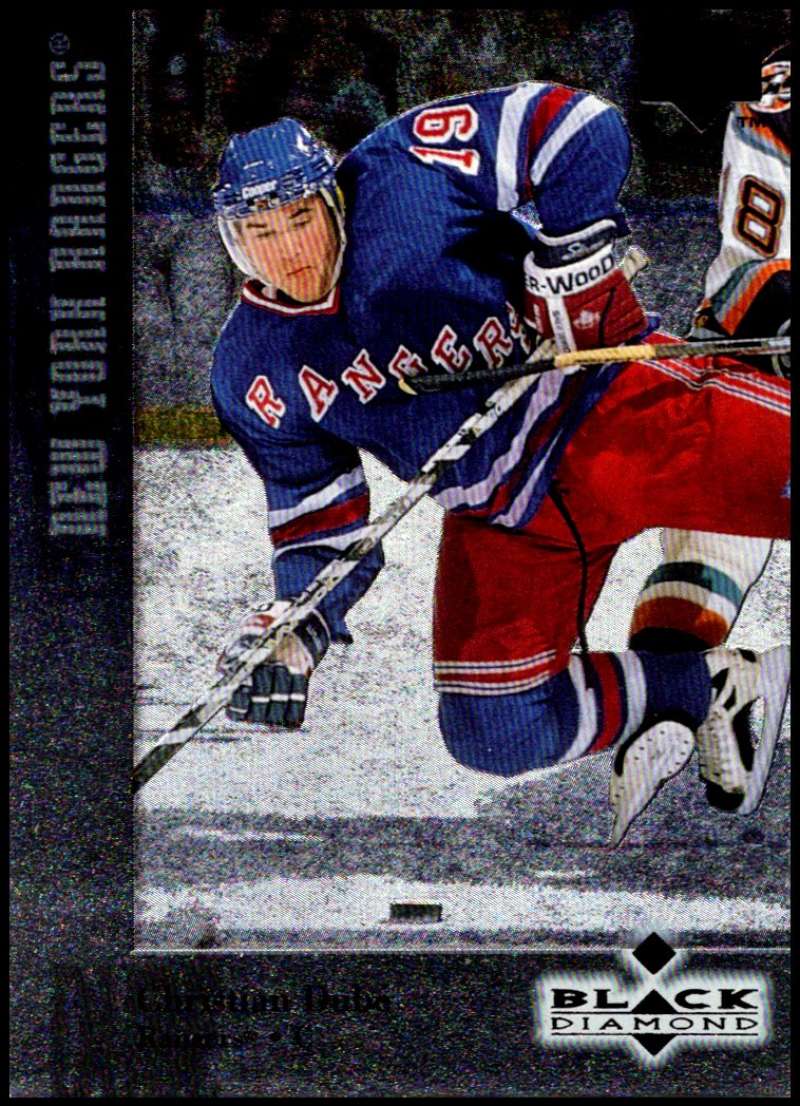 1996-97 Black Diamond #79 Christian Dube New York Rangers V90133 Image 1
