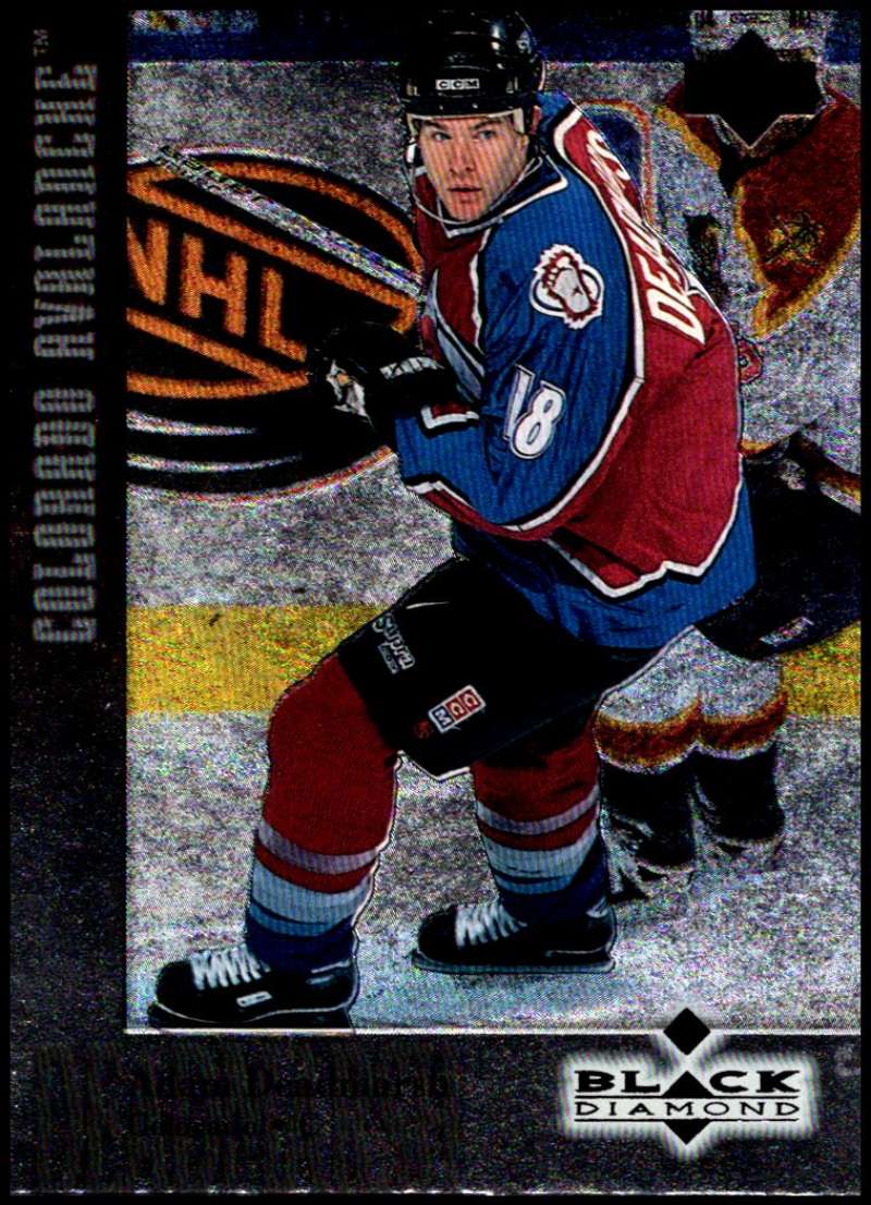 1996-97 Black Diamond #81 Adam Deadmarsh Colorado Avalanche V90135 Image 1