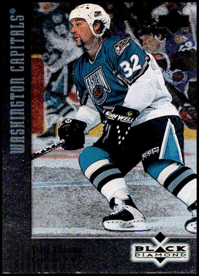 1996-97 Black Diamond #82 Dale Hunter Washington Capitals V90136 Image 1