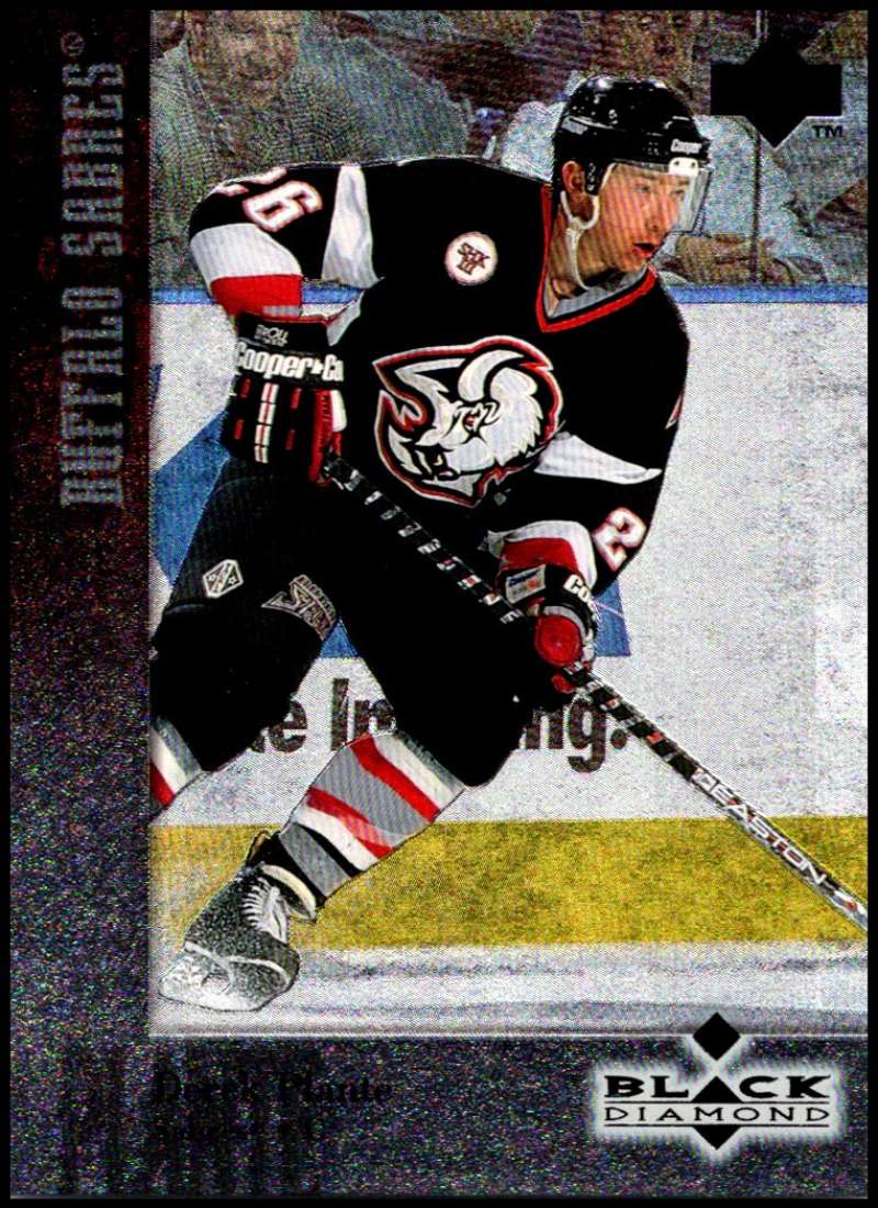 1996-97 Black Diamond #83 Derek Plante Buffalo Sabres V90137 Image 1