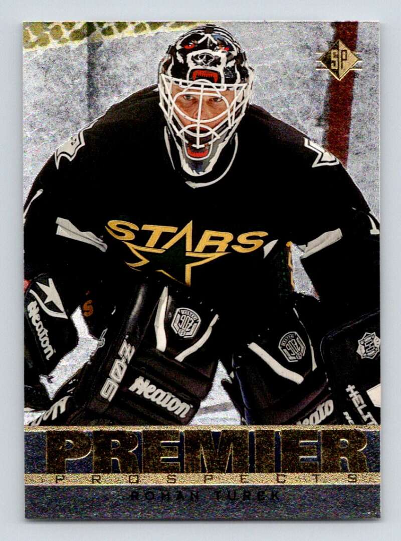 1996-97 SP Hockey #175 Roman Turek RC Rookie Dallas Stars V91104 Image 1