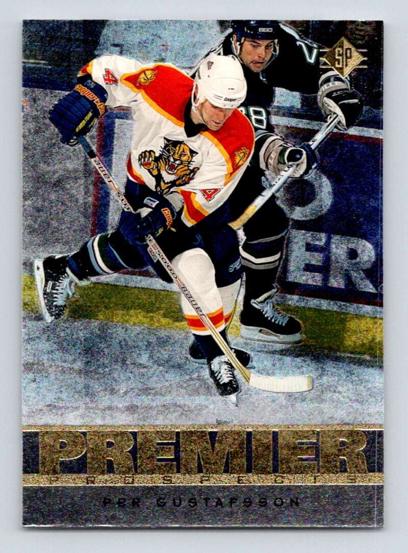 1996-97 SP Hockey #179 Per Gustafsson RC Rookie Panthers V91108 Image 1