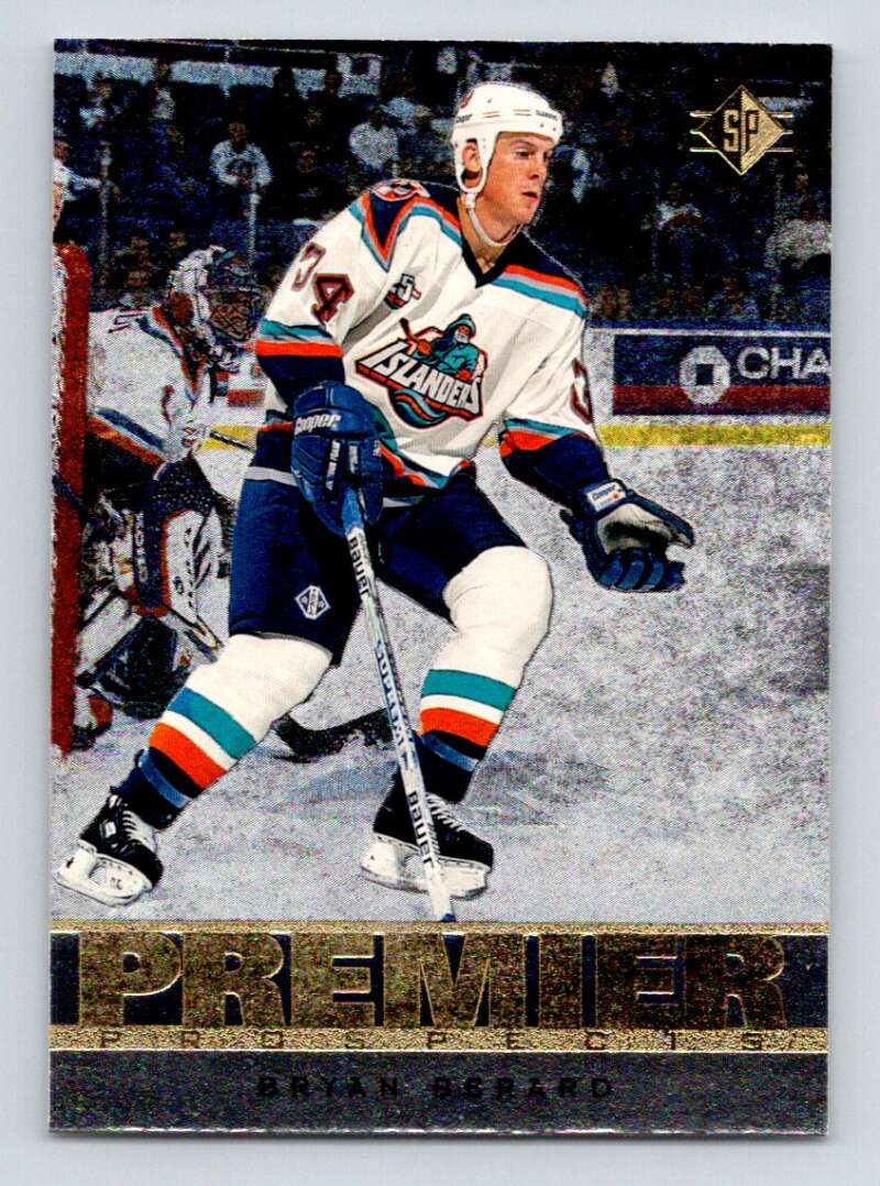 1996-97 SP Hockey #182 Bryan Berard New York Islanders V91111 Image 1
