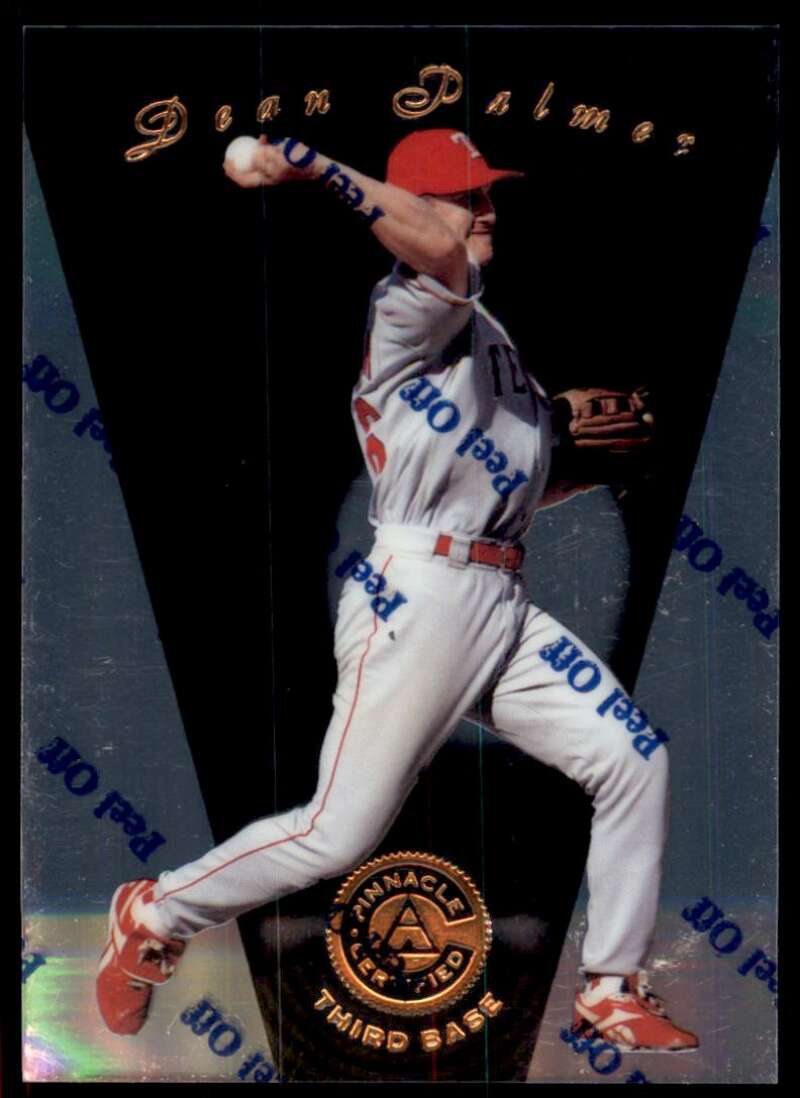 1997 Pinnacle Certified Baseball #19 Dean Palmer Texas Rangers V86485 Image 1