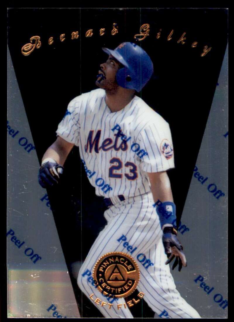 1997 Pinnacle Certified Baseball #20 Bernard Gilkey New York Mets V86486 Image 1