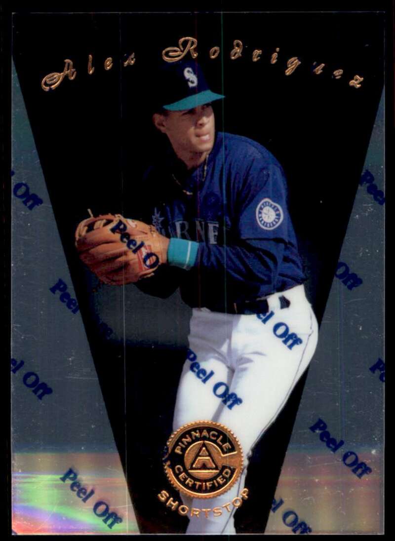1997 Pinnacle Certified Baseball #22 Alex Rodriguez Seattle Mariners V86488 Image 1