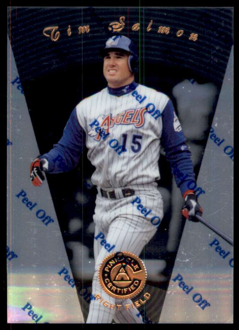 1997 Pinnacle Certified Baseball #23 Tim Salmon California Angels V86489 Image 1